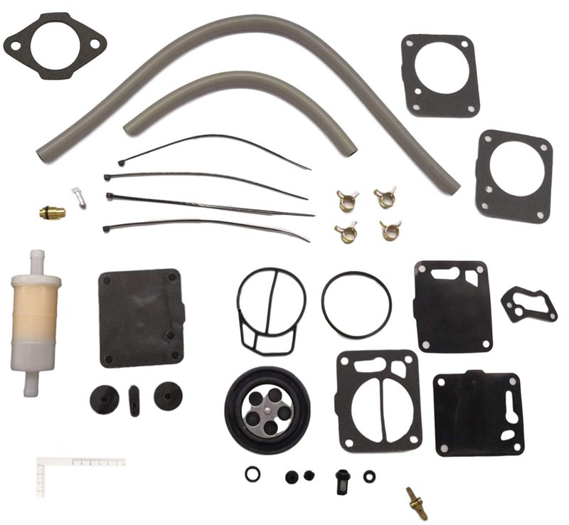 DEF Dual Carburetor Rebuild Kit Replacement for Sea Doo SP SPX GS HX GTS 717 720 - Image 2