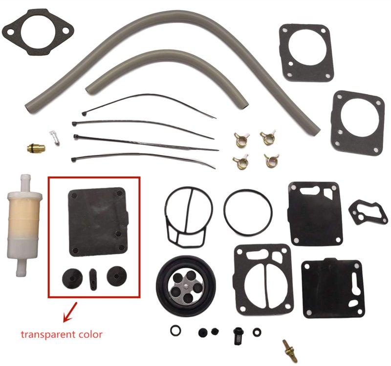 DEF Dual Carburetor Rebuild Kit Replacement for Sea Doo SP SPX GS HX GTS 717 720 - Image 3