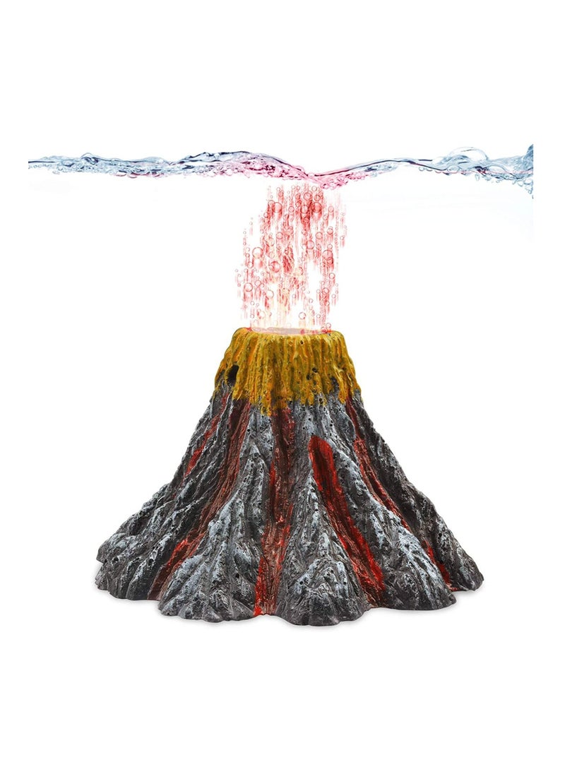AS SEEN ON TV Aquarium Fish Tank Decoration Air Bubble Volcano Rock Oxygenates Water and Improves Circulation Multicolor Small  - Image 2