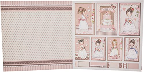 STAMPERIA INTERNATIONAL, KFT PAPER PAD 12X12 10PK LITTL GIRL, Multicoloured - Image 3