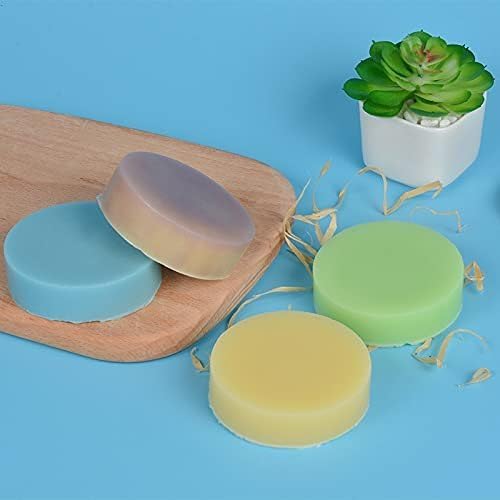 R H LIFESTYLE Silicone Round Shape Handmade 125 GMS Soap Making Molds 9 Cavity DIY Tray Multicolor. (Round 26 x 26 x 3 CMS) - Image 4