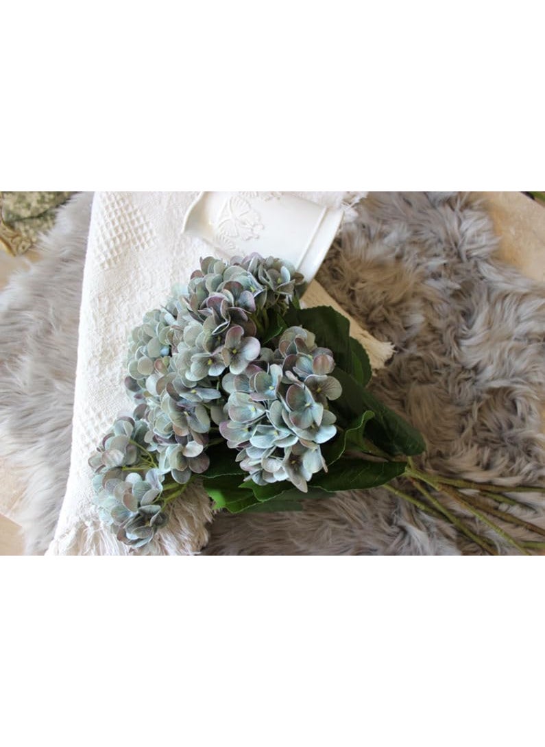 Castle & Co. Décor Castle Co Decor Artisan Hydrangea Treasures Grey 