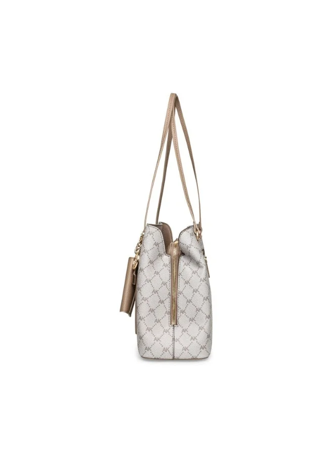 Anne Klein  Anne Klein Akh3770A Grey Women's Satchel for Women | Best Price UAE