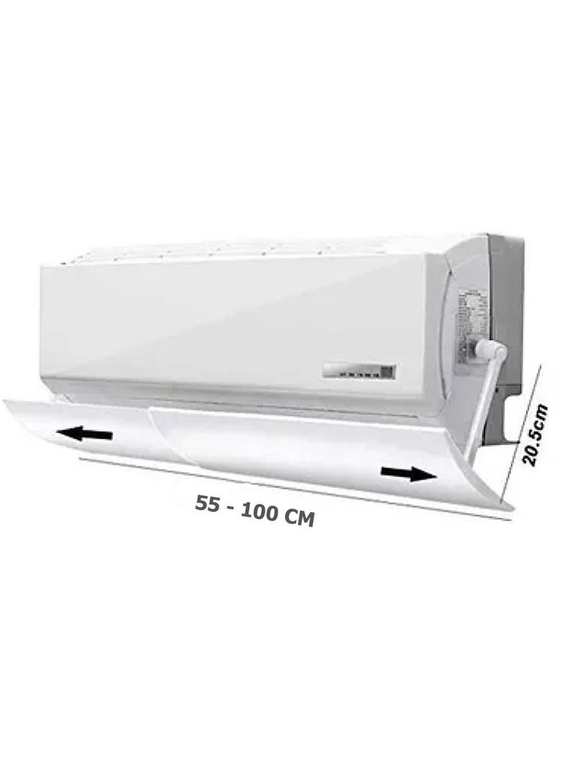 AGD - Inverter for Split Air Conditioner Adjustable Visor Distributing Direct Ventilation 55-100 cm - Image 1