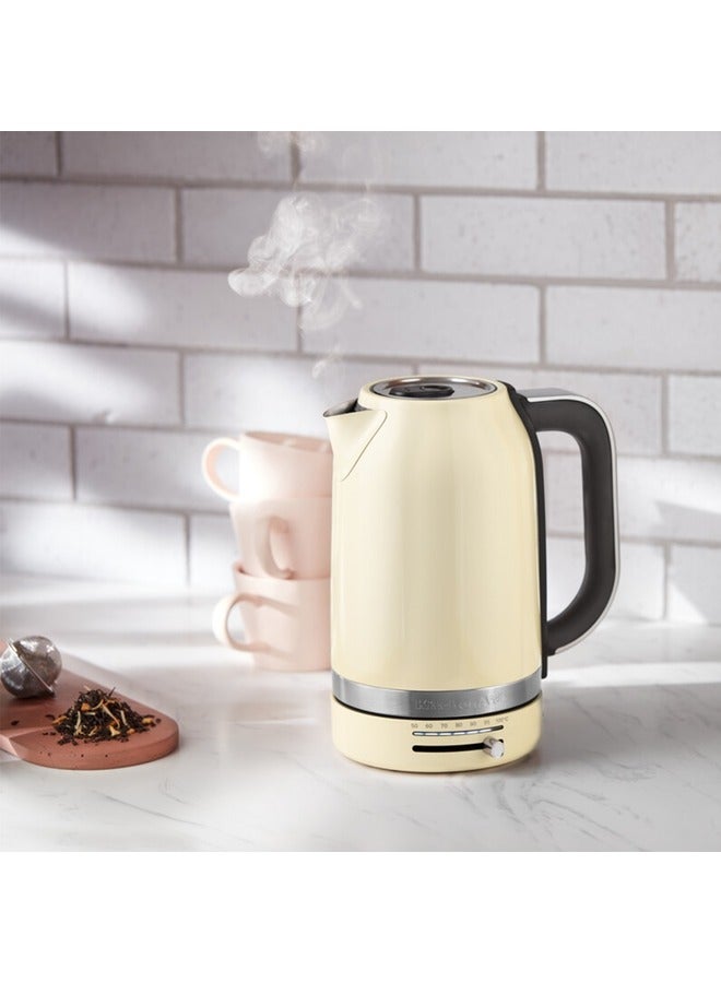 KitchenAid Variable Temperature Kettle 1.7 L 2400 W 5KEK1701BAC Almond Cream - Image 4
