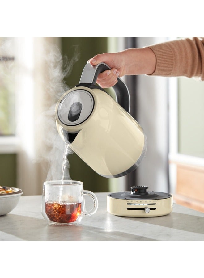KitchenAid Variable Temperature Kettle 1.7 L 2400 W 5KEK1701BAC Almond Cream - Image 3