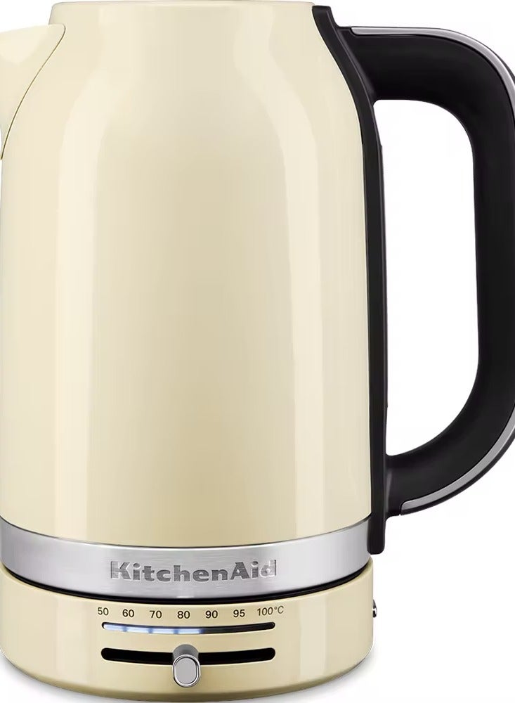 KitchenAid Variable Temperature Kettle 1.7 L 2400 W 5KEK1701BAC Almond Cream - Image 2