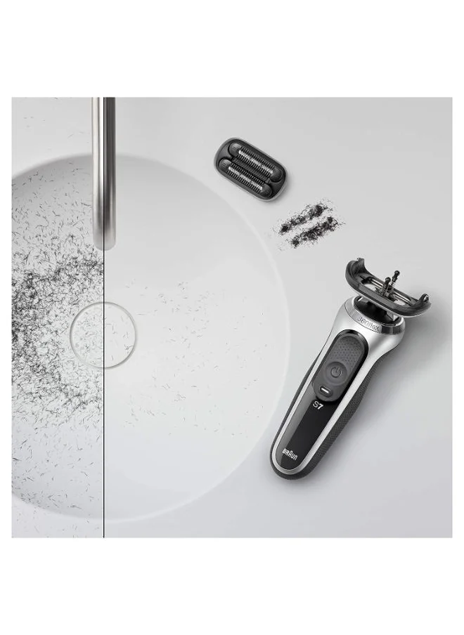 براون Easy Click Stubble Beard Trimmer Attachment For New Generation Series 5 6 And 7 Electric Shaver With Four Different Stubble Lengths Black 08-3Dbt