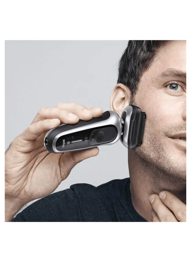 براون Easy Click Stubble Beard Trimmer Attachment For New Generation Series 5 6 And 7 Electric Shaver With Four Different Stubble Lengths Black 08-3Dbt