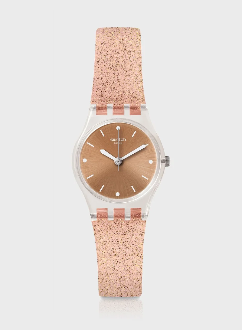 Swatch Pinkindescent Analog Watch