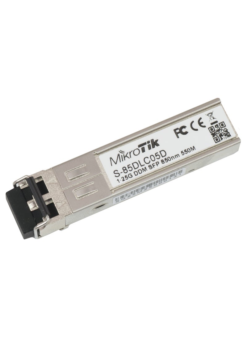 SFP Module 1.25G MM 550m 850nm S-85DLC05D Silver