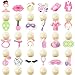 umoni Spa Cupcake Toppers Spa Party Decorations 48PCS Eye Mask Cake Decorations Spa Day Cupcake Picks Make Up Party Decorations for Girls Spa Theme Bridal Shower Supplies - Image 3