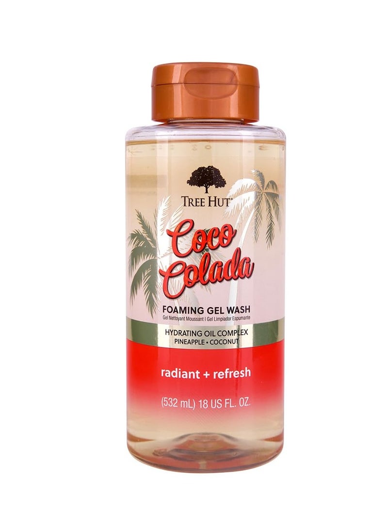 Tree Hut Tree Hut Coco Colada Radiant & Refresh Foaming Gel Wash, 18 oz. 