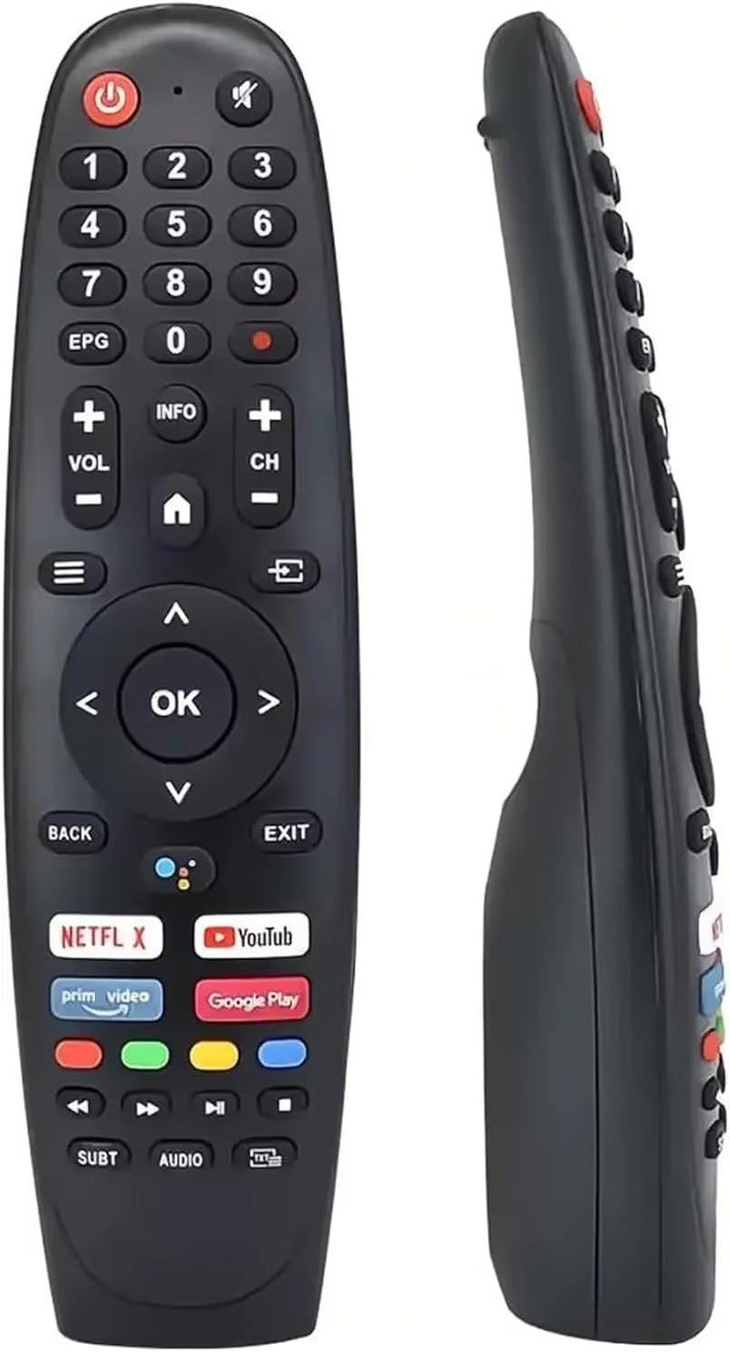 LOMCA EC32V2HA EC40V2FA Universal Replacement Remote Control for Caixun SANSUI BLAUPUNKT OLED Smart TV BA40F4382QEB for ARRQW TVs (No Voice) - Image 1