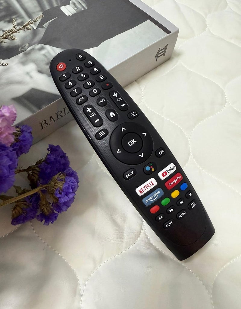 LOMCA EC32V2HA EC40V2FA Universal Replacement Remote Control for Caixun SANSUI BLAUPUNKT OLED Smart TV BA40F4382QEB for ARRQW TVs (No Voice) - Image 4
