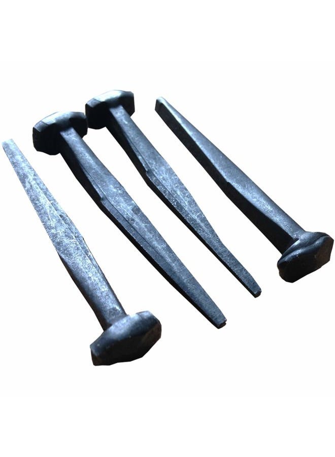 OLD NAIL SOURCE (20) 2" Wrought Head-Rose Head - 20 s - Image 1