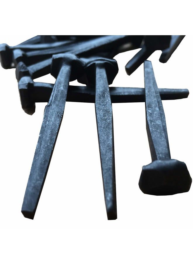 OLD NAIL SOURCE (20) 2" Wrought Head-Rose Head - 20 s - Image 3
