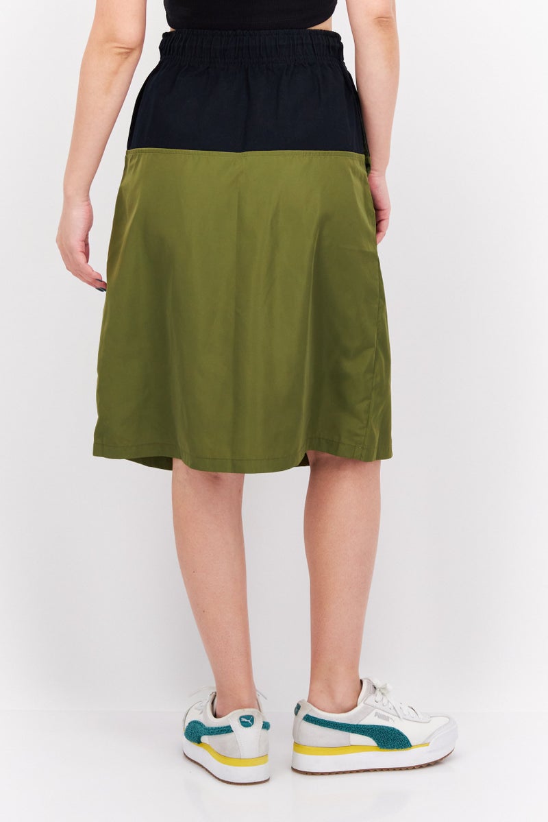 ESPRIT Women Brand Logo Midi Skirt, Black - Image 4