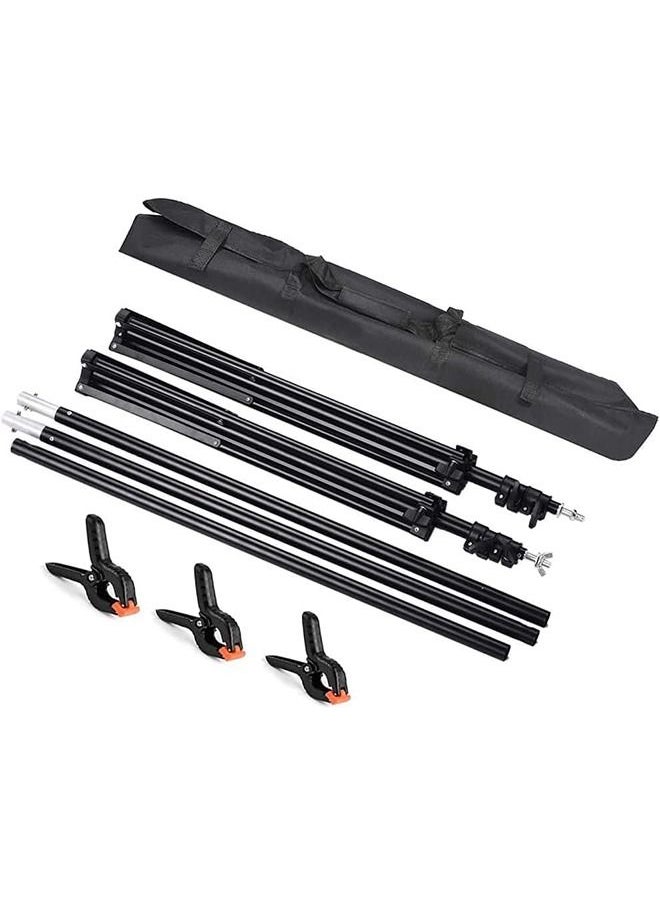 Generic 2 * 2m/6.6 * 6.6ft Studio Backdrop Stand Bracket  - Image 5