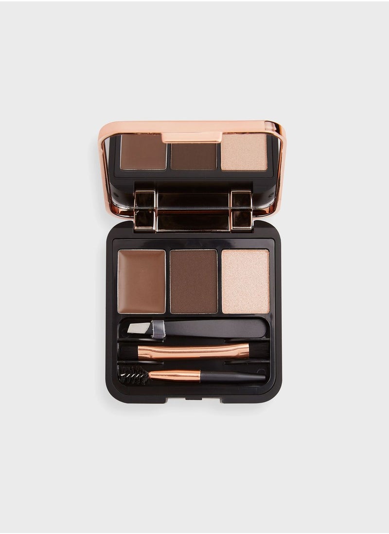 REVOLUTION - Revolution Brow Sculpt Kit Dark - Image 1