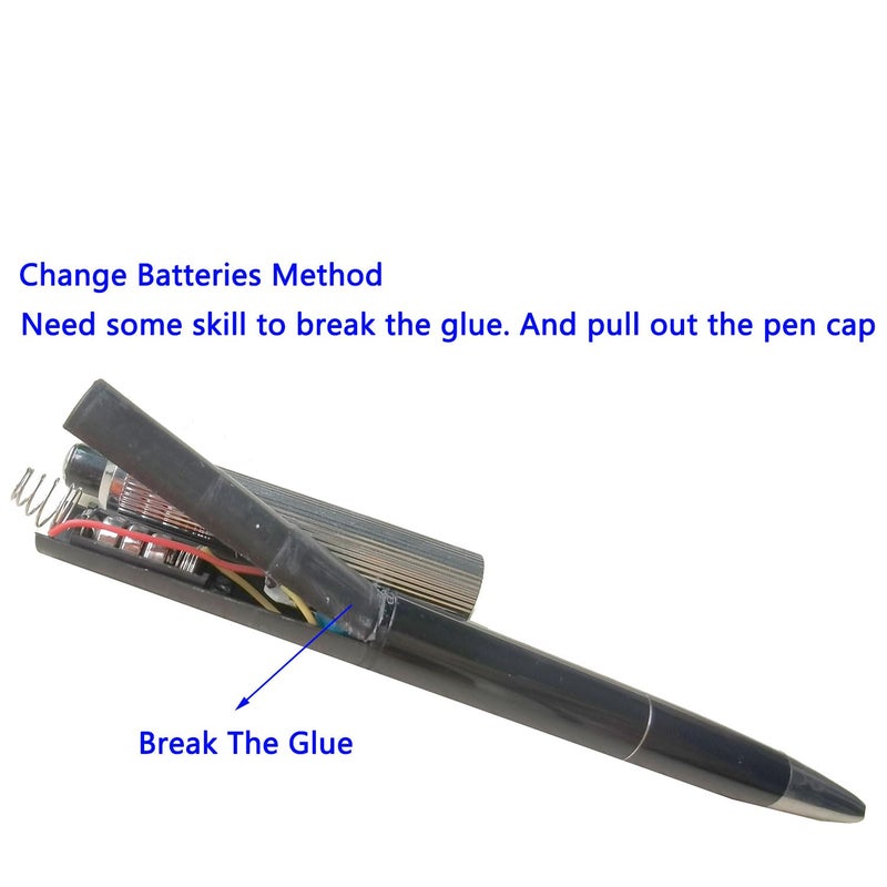 Cooplay 3pcs Shocking Adult Prank Prop Joke to Friends Electric Shock Pen Shape Trick Gag Gadget Funny for Fool's Day Halloween - Image 3