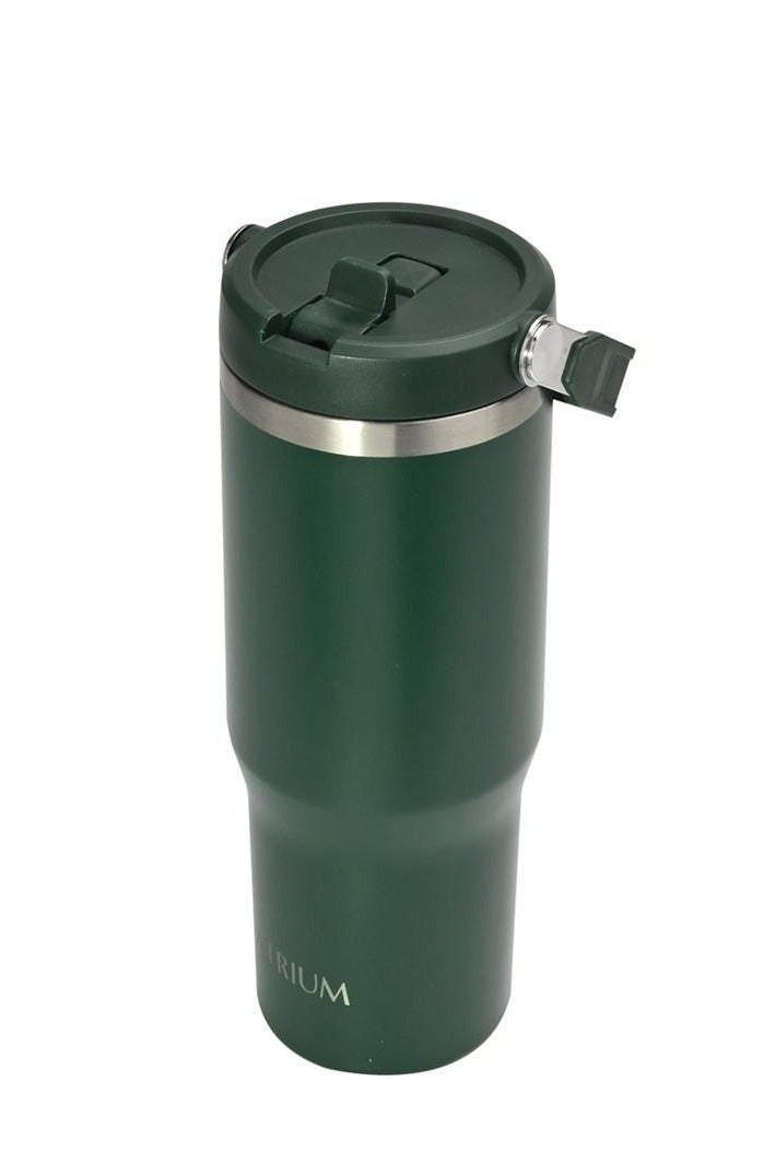 أتريوم كوب كوب تفريغ من الفولاذ المقاوم للصدأ ساخن / بارد 900.00 مل (1.58 باينت) أخضر داكن - Image 2