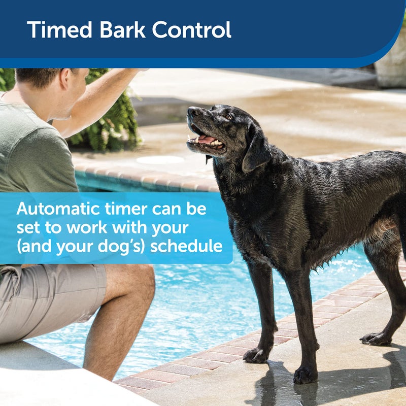 PetSafe PetSafe Deluxe Outdoor Ultrasonic Bark Control - Elite No Barking Deterrent for All Dog Sizes - Up to 1/4 Acre (50 ft) Coverage - Weatherproof - Timer for Scheduled Activation - Bird House Design  - Image 3