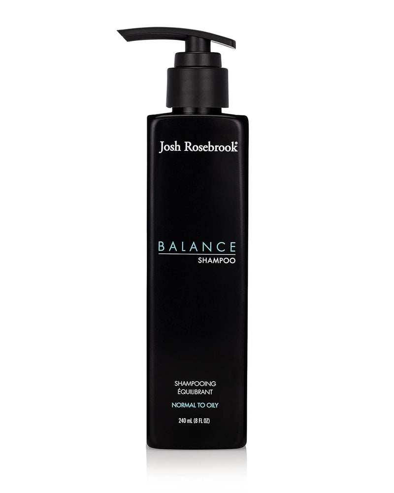 Josh Rosebrook  Balance Shampoo formulated for all hair textures and types and balanced to oily scalps to offset excessive oiliness and create volume  240 mL  8 Oz