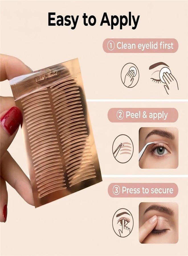shenghang Eye Stickers Eyelid Tape Waterproof Breathable Lace Eyelid Strip (E) - Image 3
