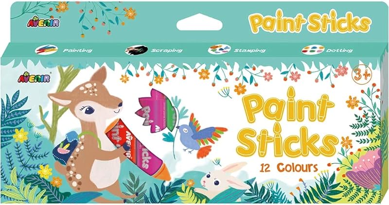 AVENIR - PAINT STICKS - 12 COLOURS