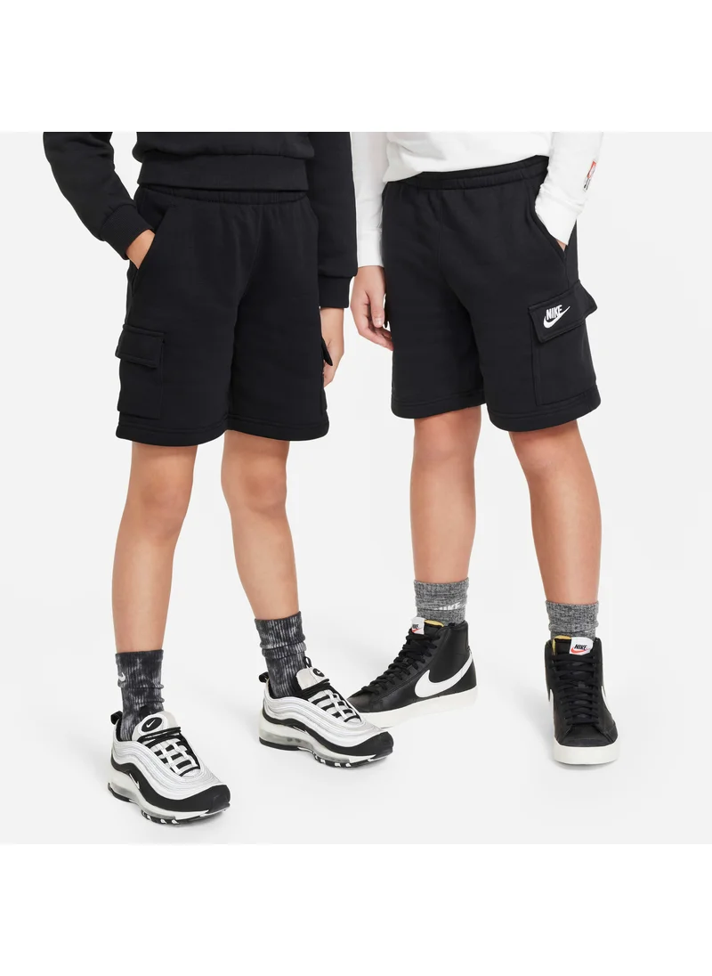 Nike Kids' Sportswear Club Fleece Cargo Shorts