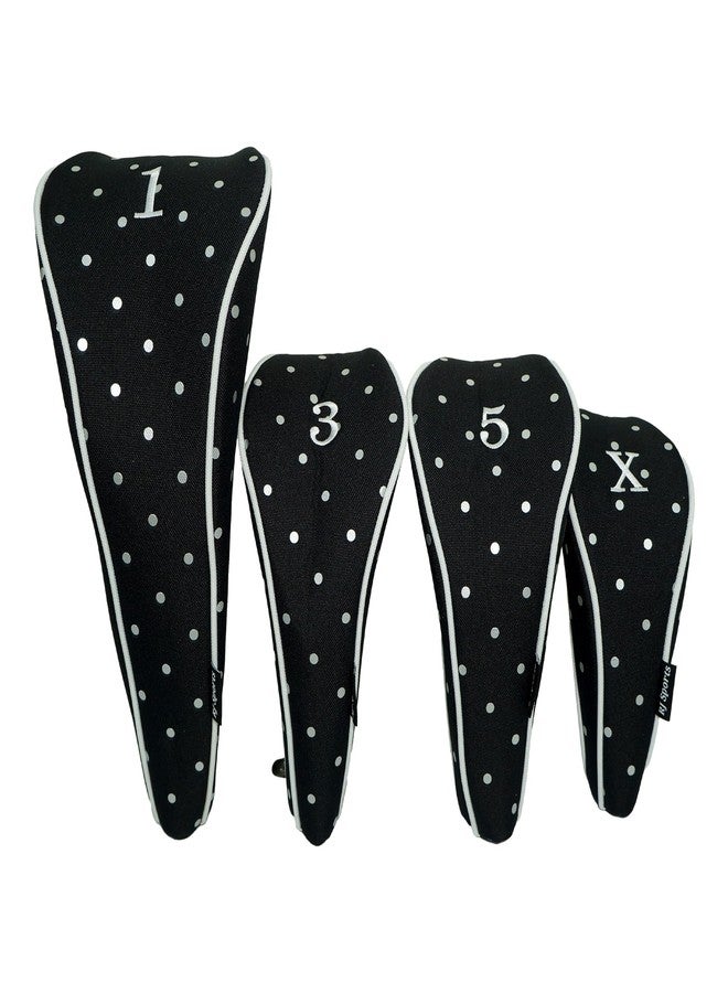 RJ GOLF RJ Sports Women's Golf Headcovers - Polka Dot - Image 1
