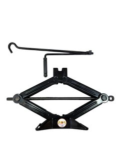 Royal ROYAL - Scissor Car Jack, Heavy Lifting Jack, Heavy Duty for Sedan/SUV/MPV/RV Manual 2.0 Tons (2000kg) Capacity With Crank Handle (Black)  - Image 2