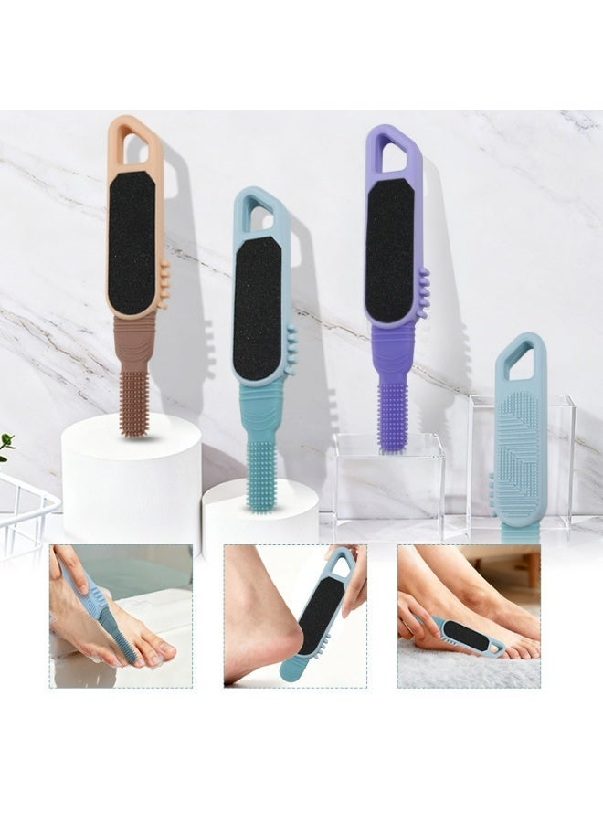 Bath with Silicone Brush Shower Multi-Purpose Toe Cleansing Scrub Exfoliating - Image 5