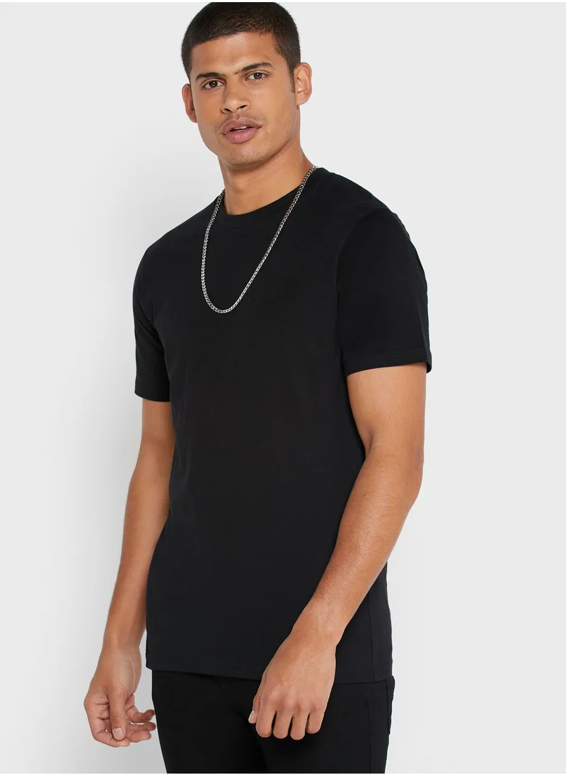 Seventy Five Basics Essential Crew Neck T-Shirt