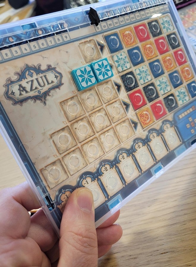 Azul Mini Board Game - Portable Tile-Placement Fun, Strategy Game for Kids and Adults, Ages 8+, 2-4 Players, 30-45 Minute Playtime - Image 3
