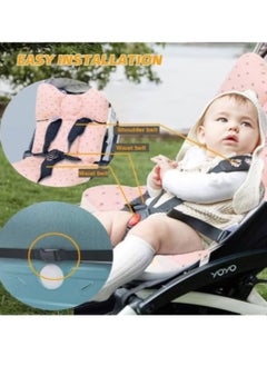 Baby Stroller CushionSeat Pad Liner Blue Baby Seat Pad Liner for StrolleSoft and Breathable 3D Air Mesh Cotton Universal Baby Stroller Cushion Infant Stroller Liner Insert Car Seat Liner Cover, Non Slip Baby Stroller Liner Seat Pad, Infant Reversible Cotton Newborn Cushion pad Universal for Baby Carrier Pram - pzsku/Z959A8BAA8EA81559CE20Z/45/_/1740037238/cc6bec4b-5b77-4cdb-abf1-6ff9c35bc1da