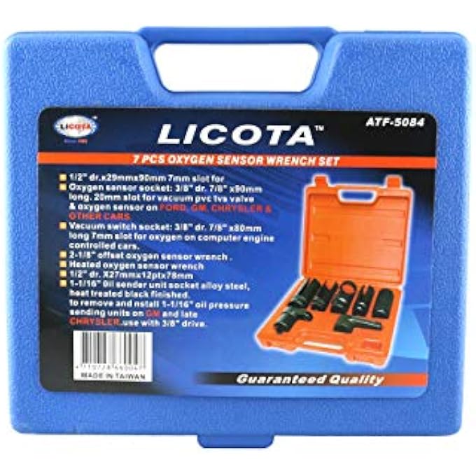 LICOTA Oxygen Sensor Wrench Set 7Pcs - Image 1