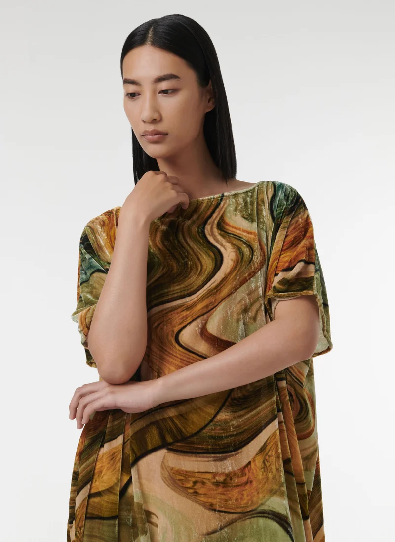 leem  Maxi Velvet Kaftan for Women | Best Price UAE