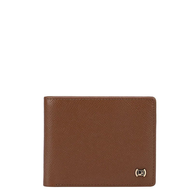 دا ميلانو Franzy Leather Mens Wallet - Cognac
