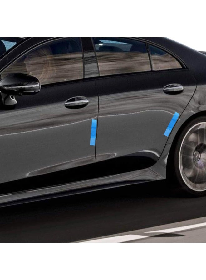 Car Door Guard Anti-Collision Strip Self-Adhesive Door Edge & Mirror Protector Shock Absorbing Scratch Protection Universal Fit Easy Install (Set of 4) - DG - 214 - Image 4