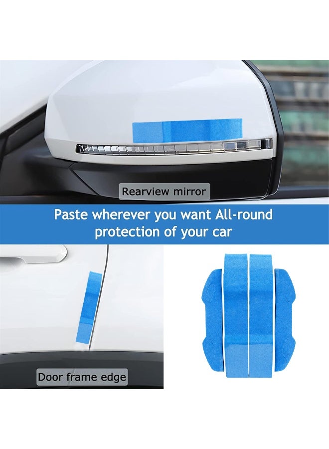 Car Door Guard Anti-Collision Strip Self-Adhesive Door Edge & Mirror Protector Shock Absorbing Scratch Protection Universal Fit Easy Install (Set of 4) - DG - 214 - Image 5