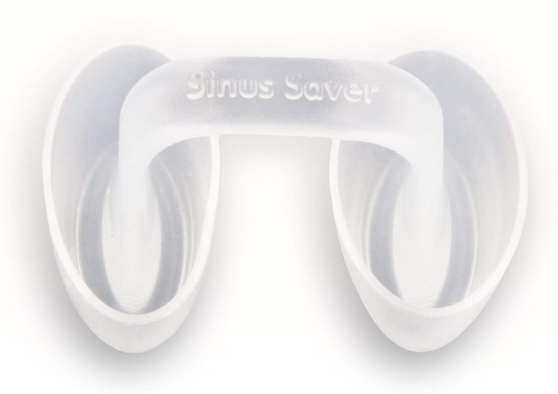 Sinus Saver Nose Plugs MD- Waterproof Soft Silicone Swimming Protectors Plugs for Swimmers, Surfers & Water Sports - Nostril Plugs for Kids & Adults for Swimmers in Multiple Sizes Clear - Image 2