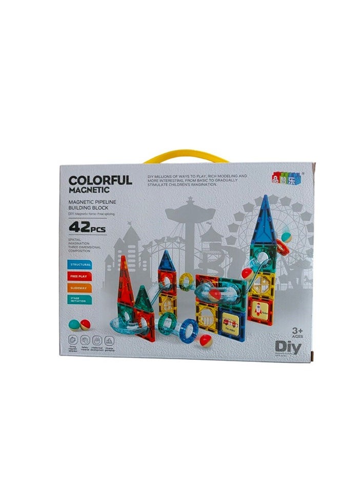 Colorful Magnetic Building Blocks  - Image 1