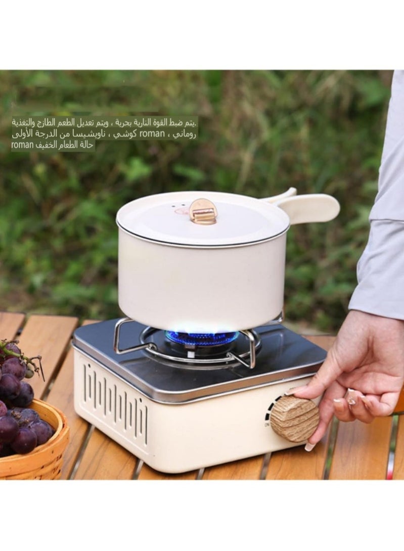Ultra Lightweight Portable Gas Stove - Multi-functional Cassette Gas Stove for Outdoor Camping, Fishing, and Indoor Cooking, No Power Supply Needed, Perfect for All Your Adventures - Image 3