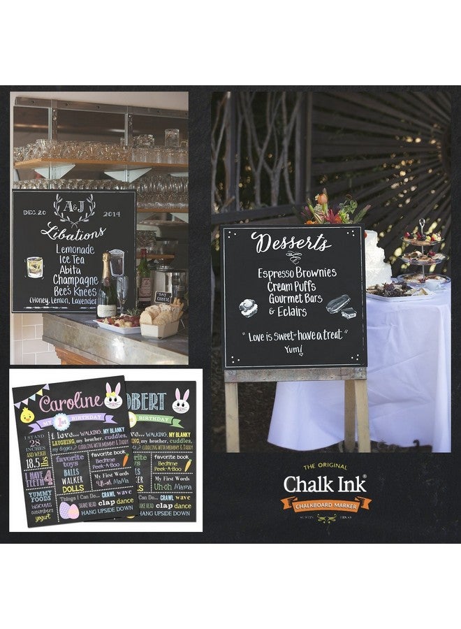 Chalk Ink 6Mm Bling-Bling Cha Ching Wet Wipe Markers, 8-Pack - Image 3