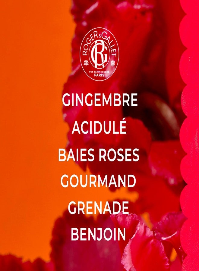 ROGER & GALLET Gingembre Rouge Eau Fraîche 100ml - Image 3