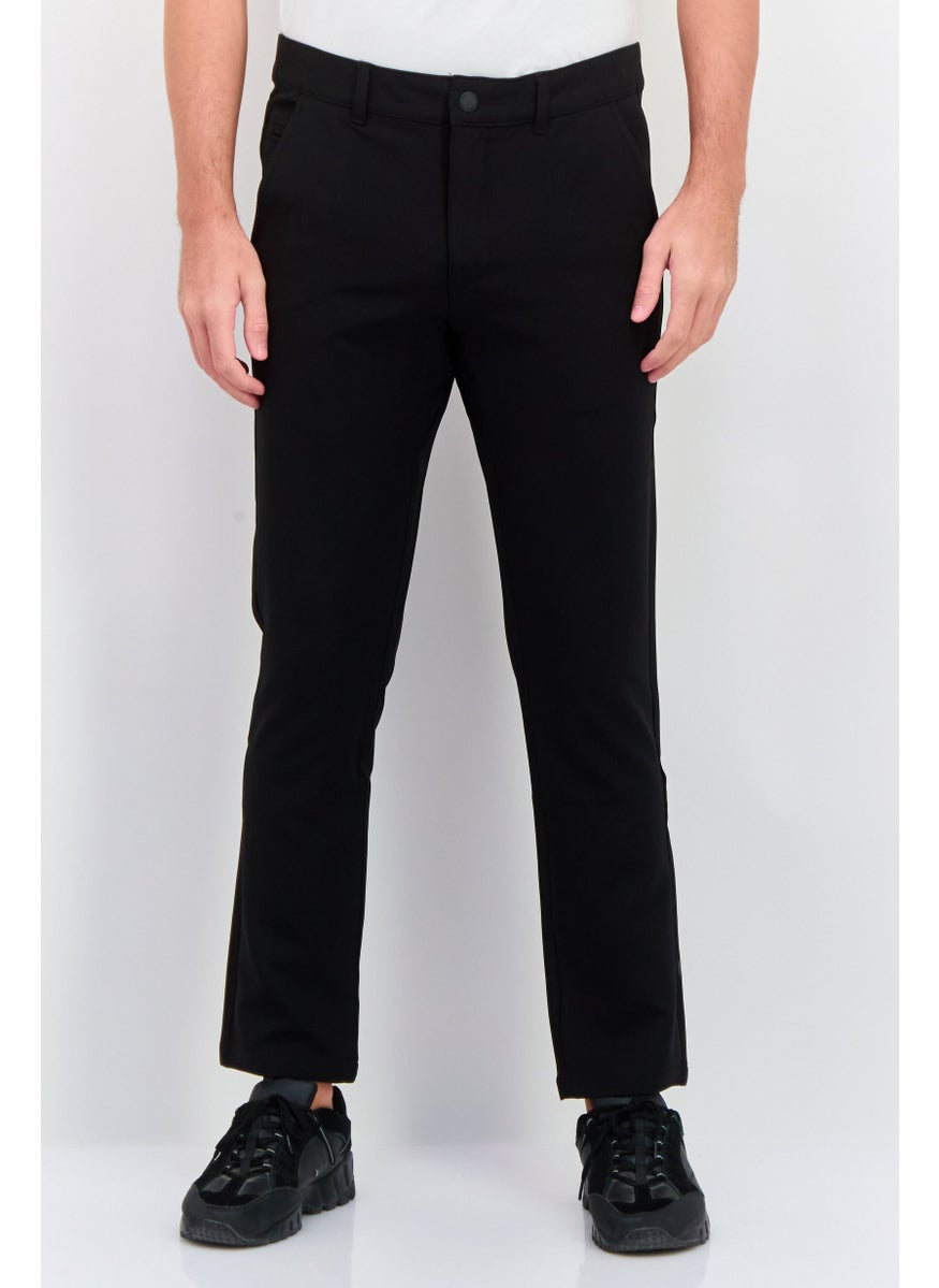 Men Slim Fit Solid Chino Pants, Black - pzsku/Z959B2105DDD8C0F56ABFZ/45/_/1737641817/74105e3c-8283-4bca-9929-162610c8536a