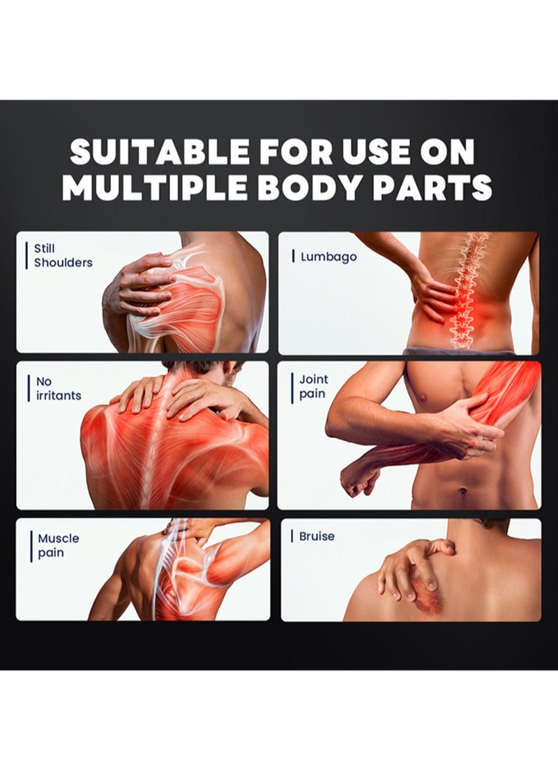 Sumifun 2 Pieces Pack Ice And Hot Double Pain Relief Cream，Bee Venom Scorpion Venom Pain Relief Cream，Muscle And Joint Pain Relief Gel，Suitable For Neck，Shoulders，Hands，Feet And All Parts Of The Body（20ml+20ml） - Image 2
