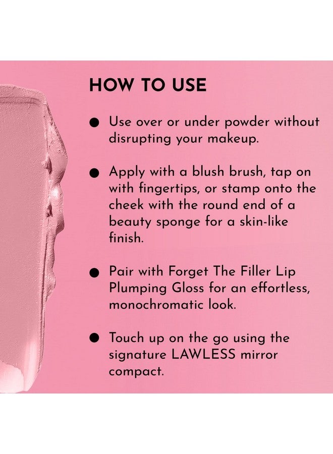 LAWLESS Women's Pinch My Cheeks Soft-Blur Cream Blush, Rosebud, Pink, 0.18 Ounce - Image 5